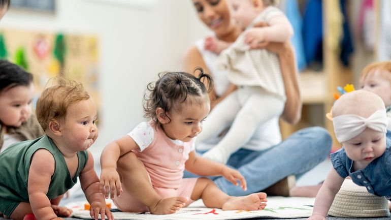 Crèches : la Belgique est l'un des pays où les enfants sont accueillis le plus tôt