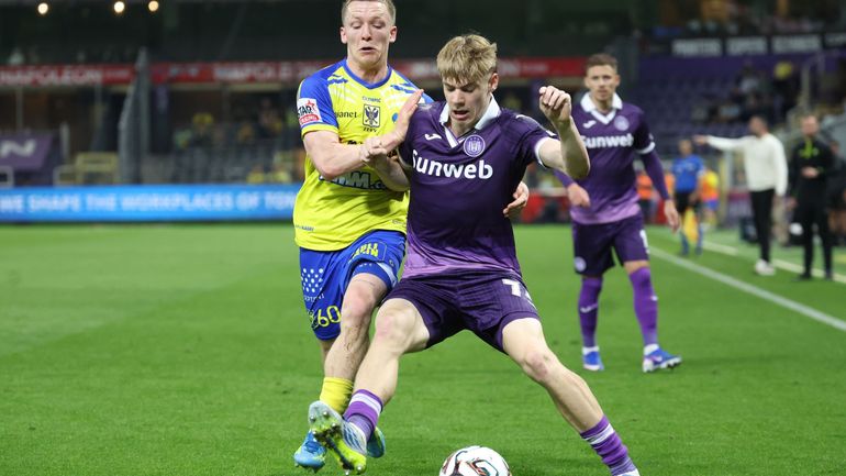 Anderlecht bat Saint-Trond et assure sa 4e place au championnat