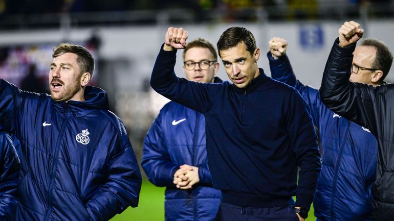 David Hubert après la victoire contre Malines : 