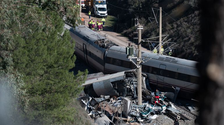 Collision entre deux TGV en Espagne : le bilan de la catastrophe d'Adamuz monte à 45 morts