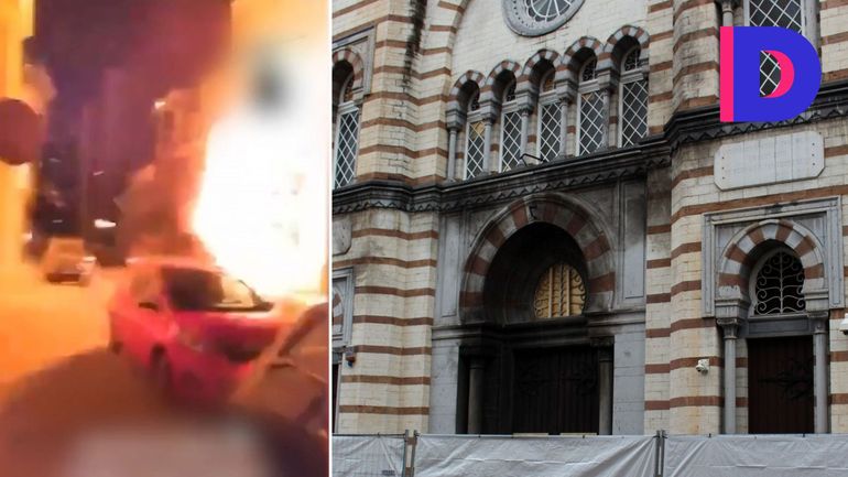 Vidéo supposée de revendication de l'attaque d'une synagogue à Liège : que disent les images ?