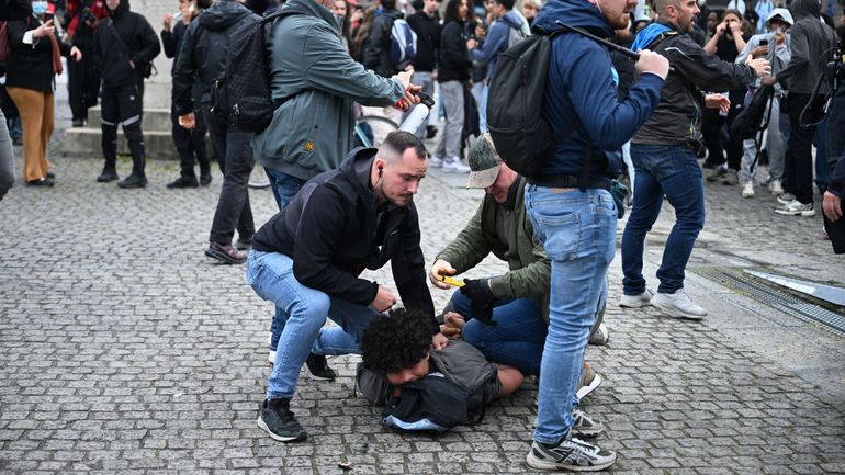 Contestation du secteur de l'enseignement - 23 personnes sont mises à disposition du parquet après les manifestations de la semaine dernière