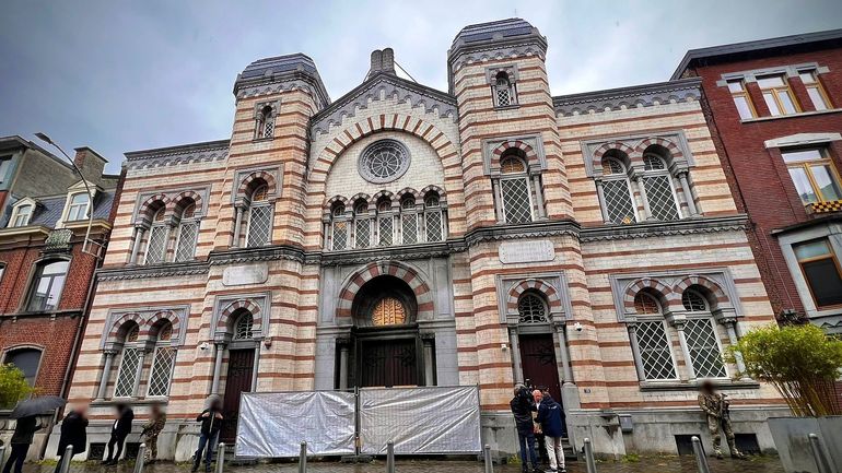 La synagogue de Liège rouvre ses portes avec une cérémonie sous très haute sécurité