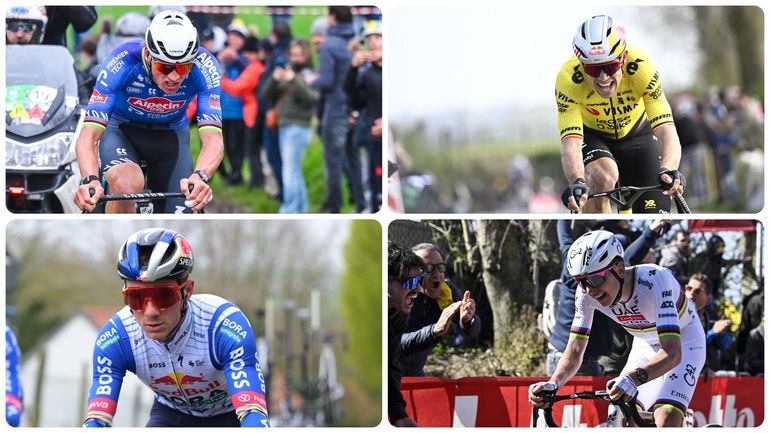 Evenepoel, Van der Poel, Pogacar et van Aert : une confrontation sur le 'Ronde' unique en son genre ou presque