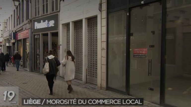 Plus d'une cellule commerciale sur cinq est actuellement vide dans les centres-villes wallons, un record