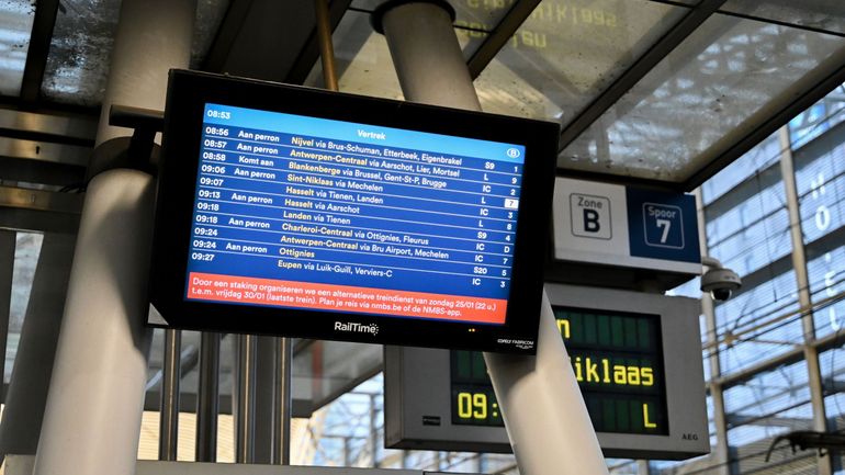 La circulation ferroviaire interrompue sur quatre voies de la ligne Anvers-Bruxelles