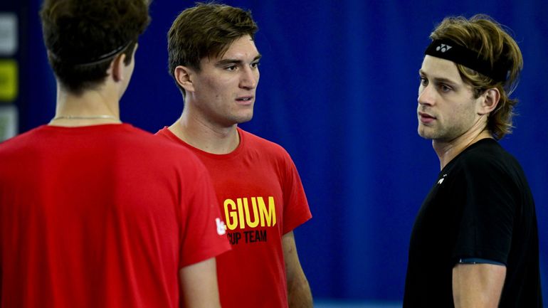 Coupe Davis France - Belgique : Raphael Collignon commence face à Corentin Moutet, Zizou Bergs défiera Arthur Kinderknech