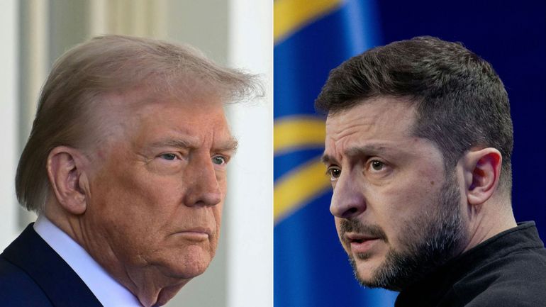 Guerre en Ukraine : Volodymyr Zelensky se dit "personnellement" reconnaissant envers Donald Trump