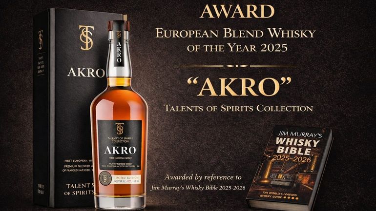 Etienne Bouillon récompensé pour le "meilleur whisky blend européen de l’année 2025"