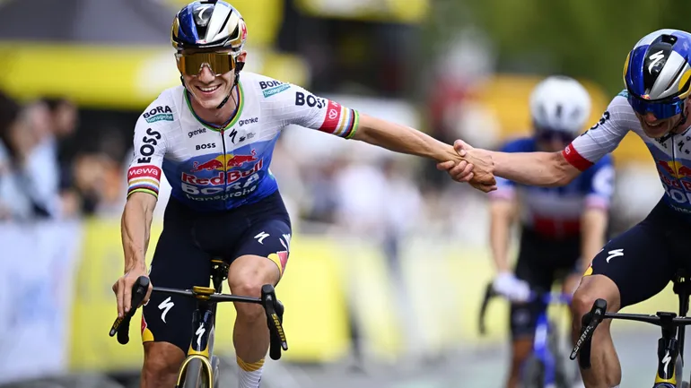 Deux chronos sur le Tour de France, tout bénéfice pour Remco Evenepoel ? "On veut une bagarre la plus longue possible"