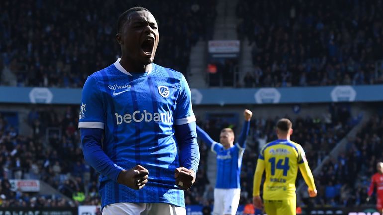 Genk remporte le derby du Limbourg face à Saint-Trond et revient à hauteur du Top 6