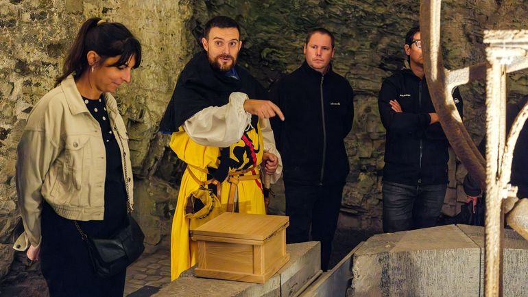 Une nouvelle visite guidée immersive au cœur de la vie au Moyen-Âge à la Citadelle de Namur Une nouvelle visite guidée immersive au cœur de la vie au Moyen-Âge à la Citadelle de Namur