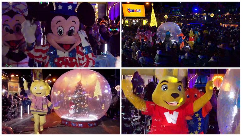 À Seraing, des enfants éblouis par une parade de mascottes organisée au profit de Viva for Life