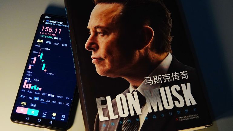 L'action de SpaceX, la société spatiale d'Elon Musk, soumise à la force gravitationnelle : elle chute de 20%