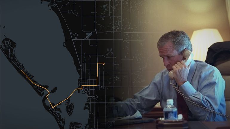 Où était Georges W. Bush le 11 septembre 2001? Récit d'une cavale présidentielle (grand format)