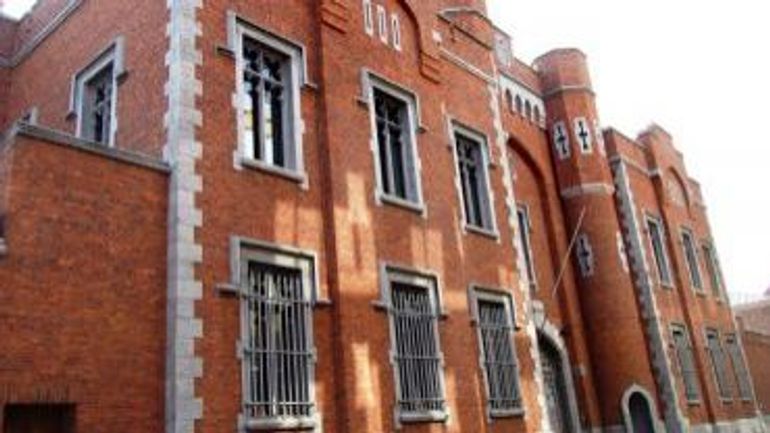 Le personnel de la prison secondaire de Louvain manifeste contre la surpopulation carcérale