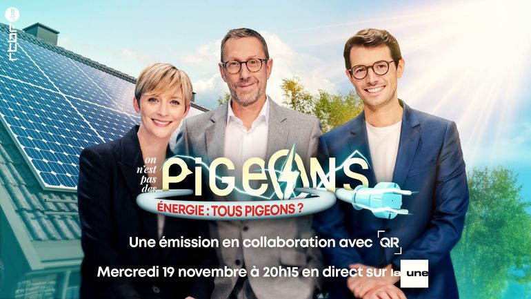 Factures d’énergie, PEB, photovoltaïques… Sommes-nous tous pigeons ? – L’émission spéciale de Pigeons & QR