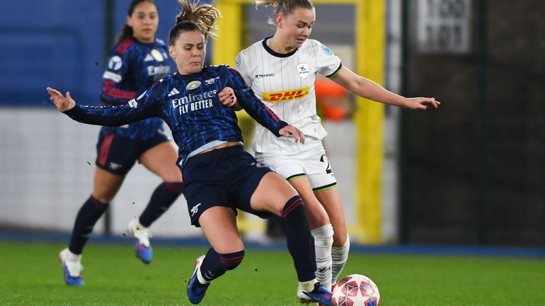 Champions League féminine : Louvain affiche un meilleur visage mais est logiquement éliminé par Arsenal