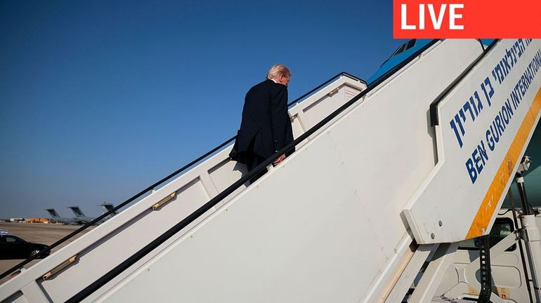 Direct - Guerre au Proche-Orient : après la Knesset, Trump file en Egypte au sommet pour la paix