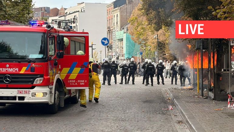 Direct - Manifestation des élèves : la tension monte d'un cran dans le centre-ville, plusieurs centaines de jeunes rassemblés