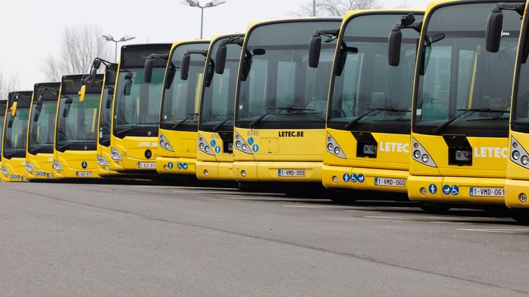 Grève dans les transports en commun : aucun véhicule du TEC à Charleroi, très fortes perturbations à Liège