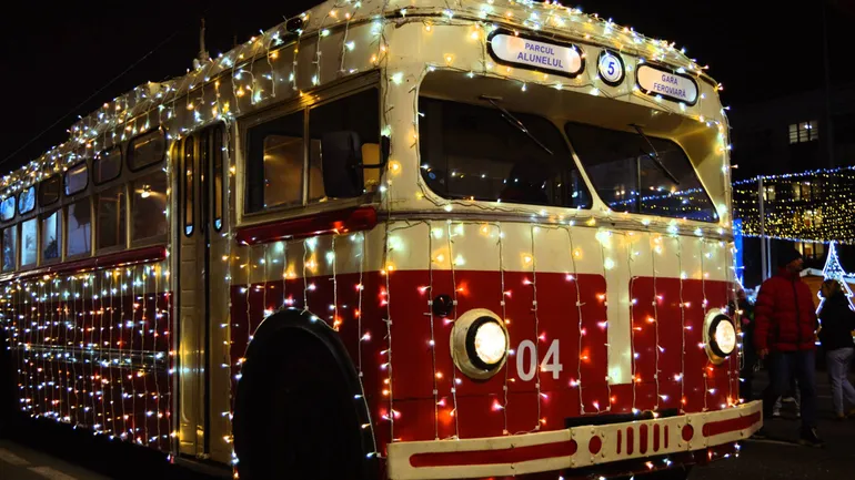 Des bus plus anciens ont aussi droit à leurs décorations
