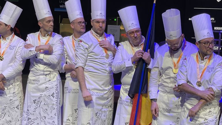 Coupe du Monde de la Pâtisserie : suivez le grand retour de l'équipe belge après quatre ans d'absence Coupe du Monde de la Pâtisserie : suivez le grand retour de l'équipe belge après quatre ans d'absence