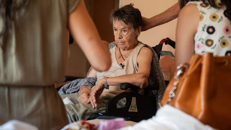 Maricarmen, expulsée à 87 ans de son appartement à Madrid, visage de la crise du logement