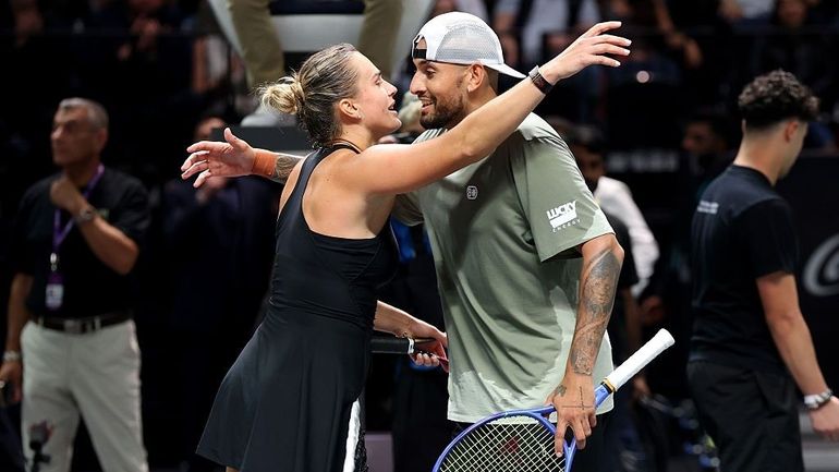 Nick Kyrgios s’impose face à Aryna Sabalenka dans une "bataille des sexes" revisitée