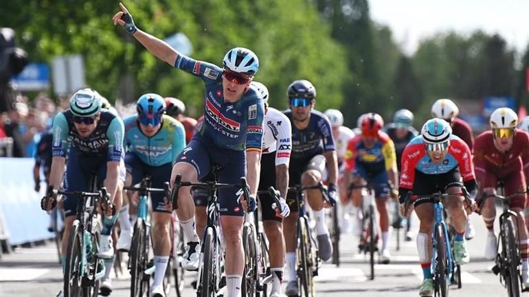 Tour de Hongrie : Tim Merlier s’impose au sprint sur la 1re étape et prend le maillot de leader
