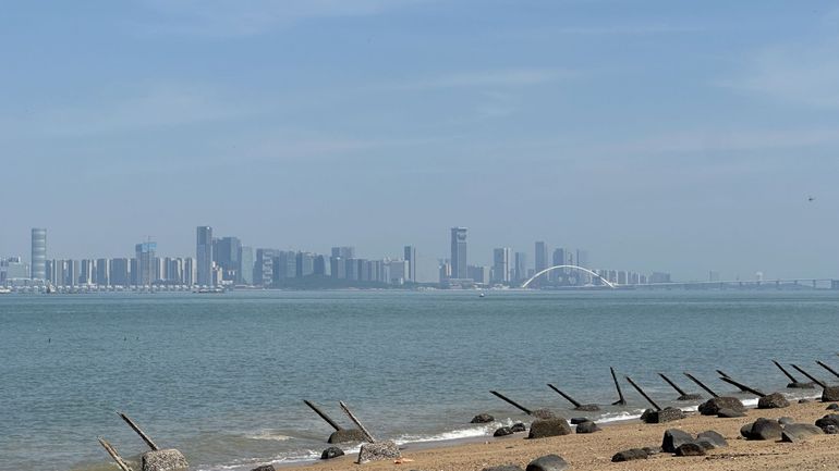 Kinmen, l'île taïwanaise s'entraîne à une invasion chinoise