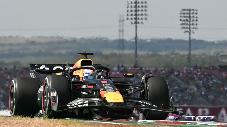 F1 États-Unis : Verstappen en pole de la course sprint devant les McLaren