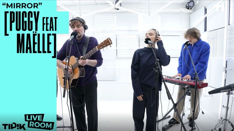 Puggy et Maëlle, invités de Samy et Lou, interprètent "Mirror" dans la Tipik Live Room