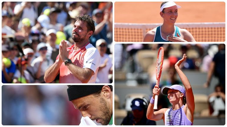 100% pour les Belges, la der de Wawrinka, Djokovic compositeur : les faits marquants de la 2e journée de Roland-Garros