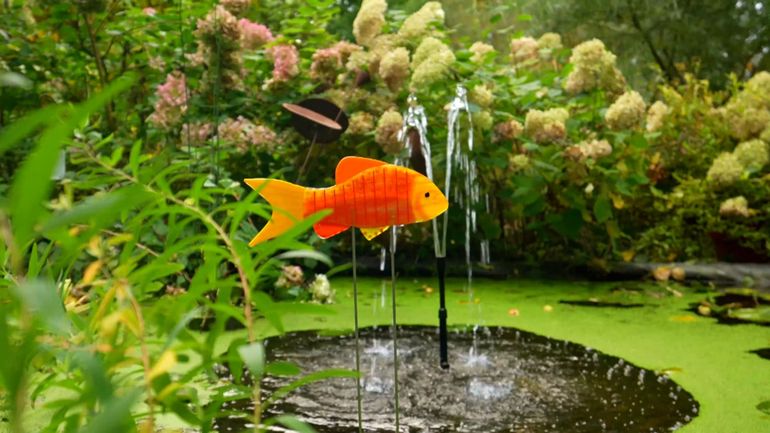 L’art de l’upcycling au cœur d'un jardin à La Famenne