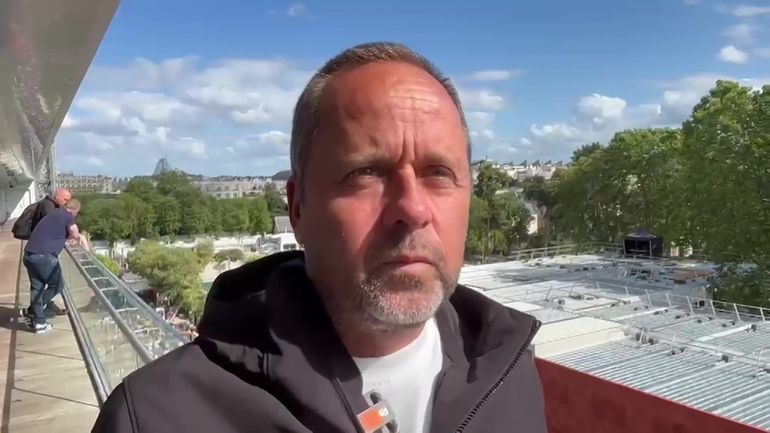 Philippe Dehaes débriefe la finale dames : 