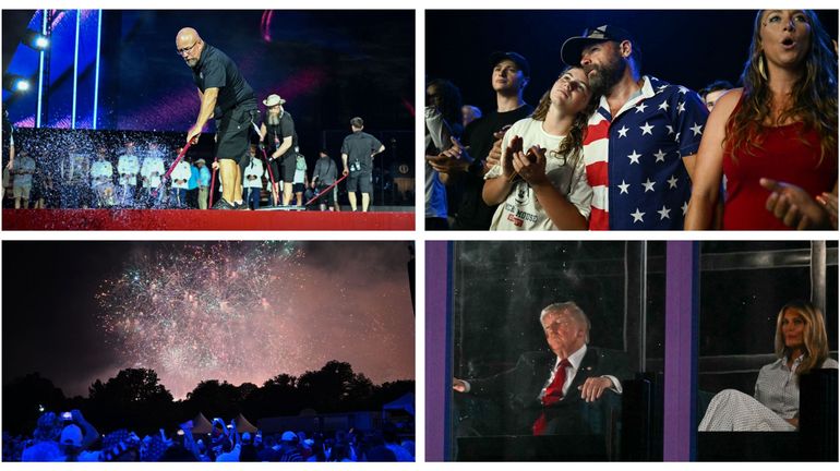 "Independance day" et 250 ans des Etats-Unis : à Washington, la météo joue les trouble-fêtes