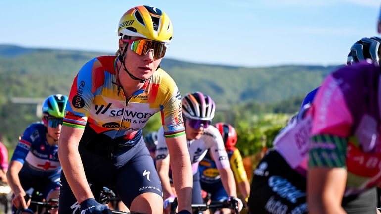 2e de la 1re étape de la Vuelta Femenina, Lotte Kopecky regrette 