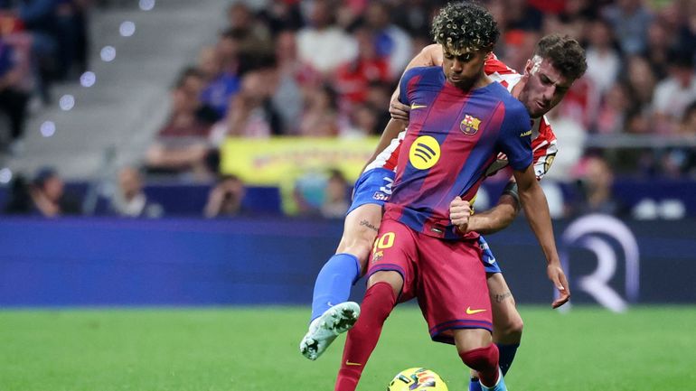 Direct commenté Champions League, FC Barcelone - Atlético de Madrid : 0-1, Julian Alvarez refroidit le Camp Nou, Pau Cubarsi exclu