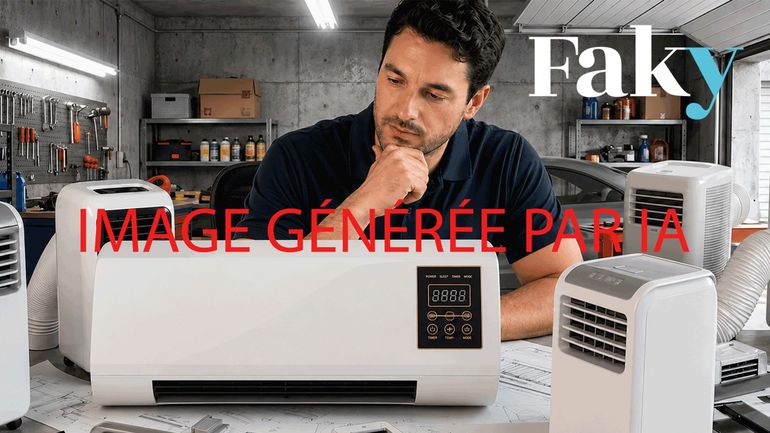 Un climatiseur mobile sans tuyau de sortie, ni unité extérieure à 138 euros ? Attention, à cette arnaque