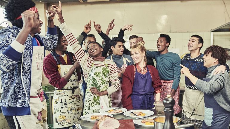 "La Brigade" : une dramédie réconfortante avec Audrey Lamy "La Brigade" : une dramédie réconfortante avec Audrey Lamy