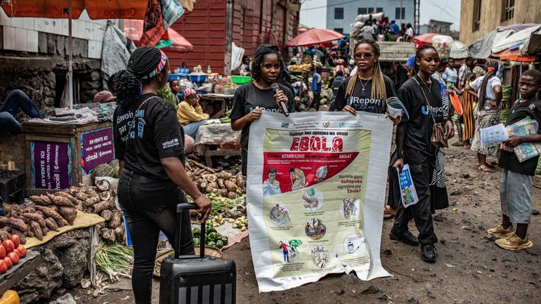 Ebola : le cap des 10.000 cas dépassé en République démocratique du Congo