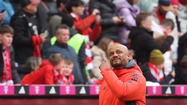 Le Bayern Munich de Vincent Kompany champion d’Allemagne