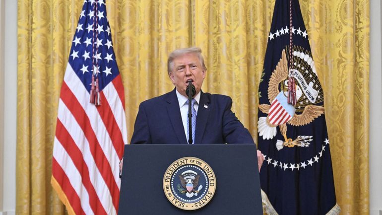 Dans un discours à la nation, Donald Trump martèle ses accusations de fraude et accuse la Chine à trois mois des élections de mi-mandat