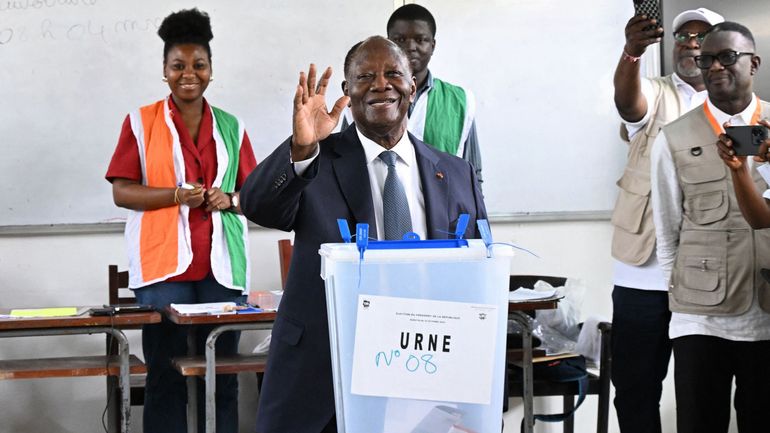 Côte d’Ivoire : le président Alassane Ouattara largement réélu pour un 4e mandat Côte d’Ivoire : le président Alassane Ouattara largement réélu pour un 4e mandat