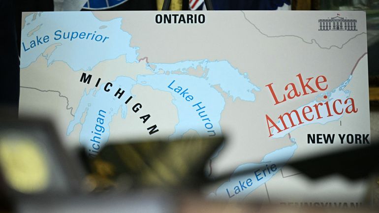 Ne dites plus "lac Ontario" mais "lac America" : Donald Trump change son nom par décret présidentiel