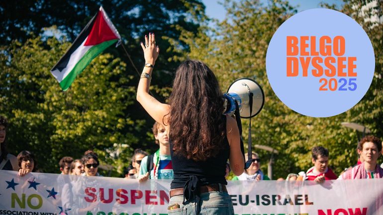 Belgodyssée 2025 : qui sont les jeunes Belges qui donnent de la voix pour la Palestine ?