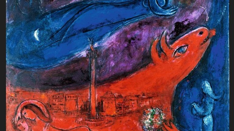 Mons : l'exposition « Matières » une nouvelle approche de l'oeuvre de Marc Chagall