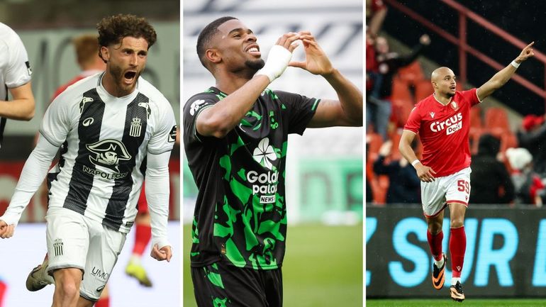 Bernier nettoie la lucarne du Mambourg, Ngoura bourreau de la RAAL et Nkada tout en finesse : voici le top 5 des buts de la 2e journée des Play-offs en Pro League