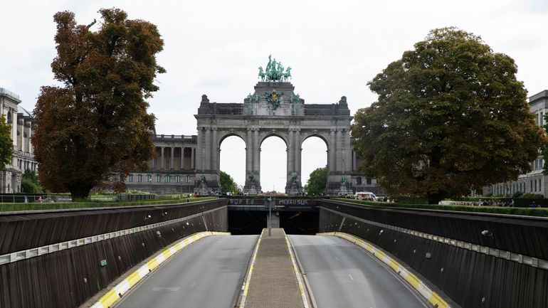Célébration privée et haute sécurité pour les 250 ans de l'indépendance des USA au Cinquantenaire